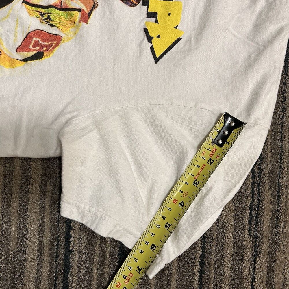 Salt-N-Pepa "Push It" Graphic T-Shirt Small White Hip Hop Rap 90s Style Tee - Picture 10 of 10